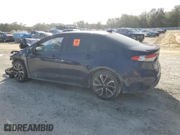 2020 Toyota Corolla SE with VIN 5YFS4RCE7LP051711, listed as a Copart auction lot 48077275 with 142,471 mi miles and Non Repairable. Bid and sale history available at DreamBid. Image 2.