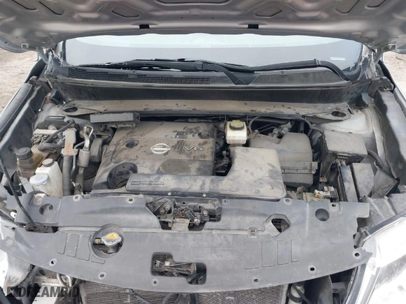 2015 Nissan Pathfinder S with VIN 5N1AR2MMXFC652324, listed as a IAAI auction lot 41004060 with 117,083 mi miles. Bid and sale history available at carsss.com. Image 10.
