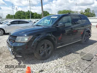 2018 Dodge Journey Crossroad z VIN 3C4PDCGB5JT257333, wystawiony jako Copart lot #58258905 z przebiegiem 150 648 mil mil oraz Szkoda całkowita • Salvage title. Historia ofert i sprzedaży dostępna na DreamBid. Obrazek 1.