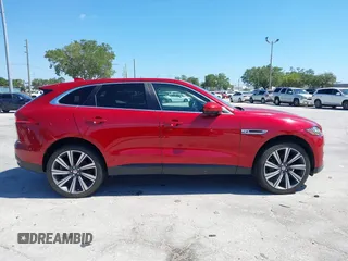 2017 Jaguar F-Pace 35t Prestige with VIN SADCK2BV6HA082810, listed as a IAAI auction lot 42030622 with 87,693 mi miles and . Bid and sale history available at DreamBid. Image 13.