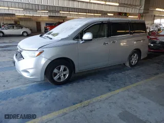 2013 Nissan Quest SV with VIN JN8AE2KP9D9064507, listed as a Copart auction lot 89048665 with 148,185 mi miles and Salvage Title. Bid and sale history available at carsss.com. Image 1.