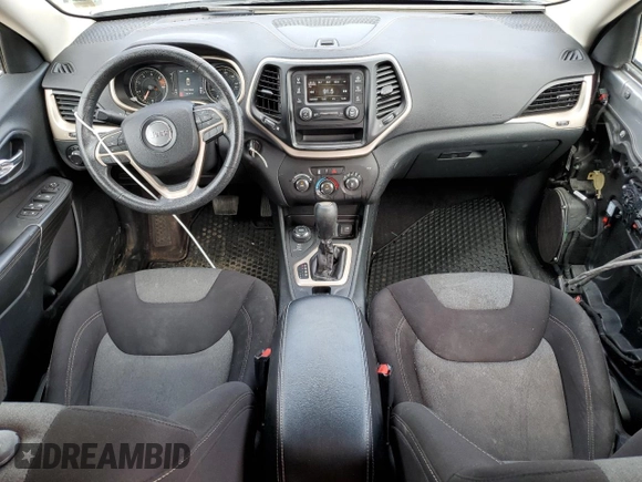 2016 Jeep Cherokee Sport with VIN 1C4PJMAB4GW203807, listed as a Copart auction lot 61429655 with 96,128 mi miles and Salvage title. Bid and sale history available at DreamBid. Image 8.