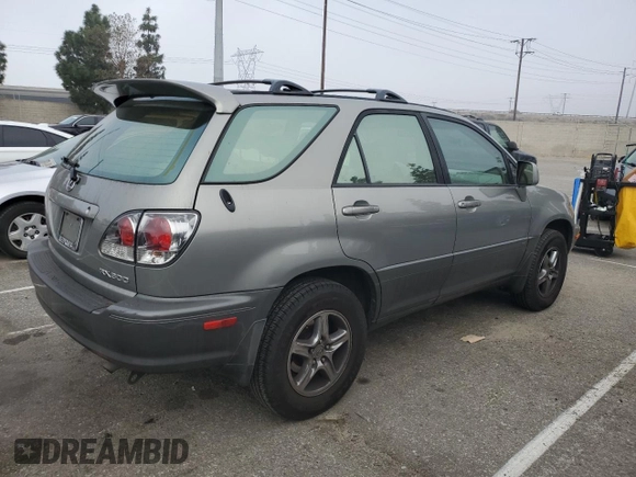 2002 Lexus RX 300 with VIN JTJHF10U020261381, listed as a Copart auction lot 86194964 with 152,403 mi miles and Salvage Title. Bid and sale history available at DreamBid. Image 3.