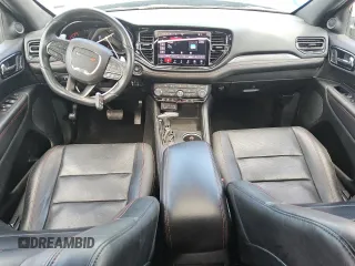 2024 Dodge Durango GT Plus with VIN 1C4RDJDG7RC192232, listed as a Copart auction lot 59980395 with 27,409 mi miles and Clean title. Bid and sale history available at DreamBid. Image 8.