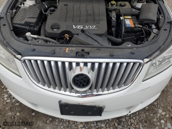 2011 Buick LaCrosse CXS with VIN 1G4GE5ED8BF341537, listed as a Copart auction lot 43261725 with 166,382 mi miles and Salvage Title. Bid and sale history available at carsss.com. Image 12.