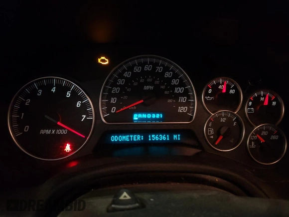 2005 GMC Envoy SLT with VIN 1GKDT13S552138600, listed as a Copart auction lot 43932675 with 156,361 mi miles and Non Repairable. Bid and sale history available at carsss.com. Image 9.