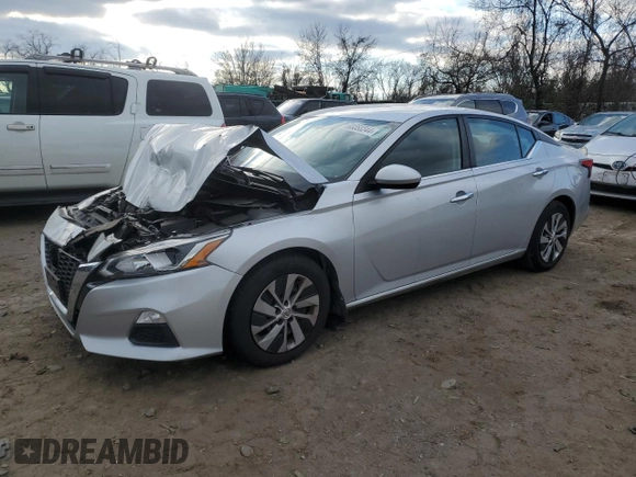 2020 Nissan Altima 2.5 S with VIN 1N4BL4BV9LC183794, listed as a Copart auction lot 83358244 with 77,212 mi miles and Salvage Title. Bid and sale history available at carsss.com. Image 1.