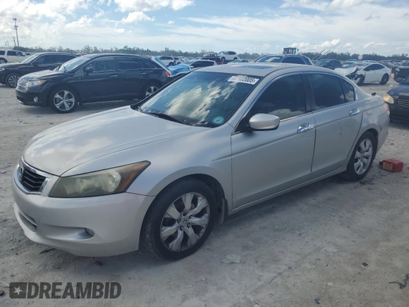 2010 Honda Accord Sdn EX-L with VIN 1HGCP3F81AA029785, listed as a Copart auction lot 47102005 with 161,571 mi miles and Clean Title. Bid and sale history available at carsss.com. Image 1.