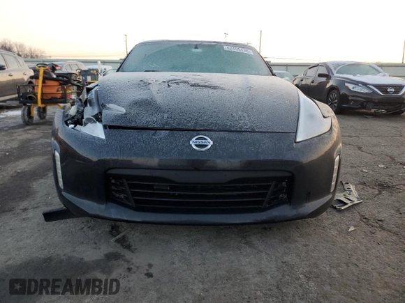 2015 Nissan 370Z Sport with VIN JN1AZ4EH6FM440115, listed as a Copart auction lot 42499435 with 0 mi miles and Salvage Title. Bid and sale history available at carsss.com. Image 5.