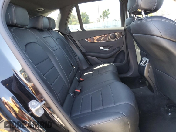 2020 Mercedes-Benz GLC 300 with VIN W1N0G8DB2LF865701, listed as a Copart auction lot 57862225 with 51,074 mi miles and Salvage title. Bid and sale history available at DreamBid. Image 11.