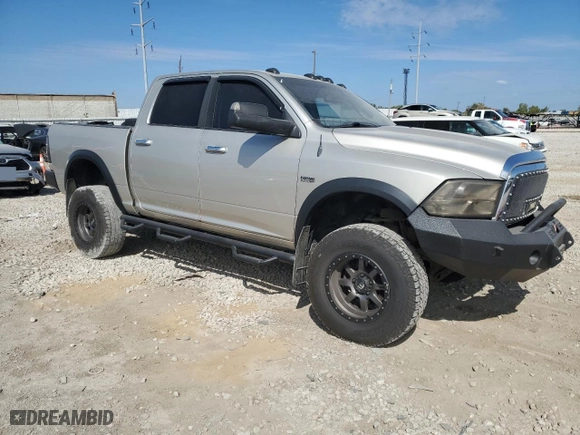 2009 Dodge Ram 1500 Laramie with VIN 1D3HV13T99J525590, listed as a Copart auction lot 70597474 with 133,866 mi miles and Salvage Title. Bid and sale history available at carsss.com. Image 4.