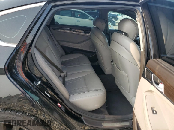 2016 Hyundai Genesis 3.8L z VIN KMHGN4JE4GU110890, wystawiony jako Copart lot #59577545 z przebiegiem 166 329 mil mil oraz Czysty tytuł • Clean title. Historia ofert i sprzedaży dostępna na DreamBid. Obrazek 10.