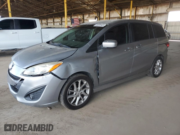 2012 Mazda 5 Touring with VIN JM1CW2CL8C0111851, listed as a Copart auction lot 59232545 with 180,109 mi miles and Clean title. Bid and sale history available at DreamBid. Image 1.