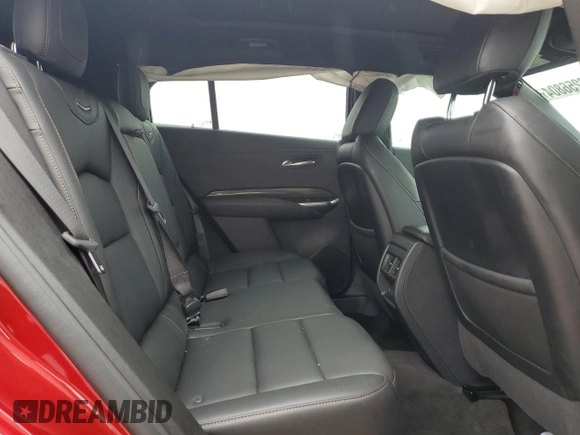 2021 Cadillac XT4 FWD Sport with VIN 1GYFZER49MF082391, listed as a Copart auction lot 56256804 with 24,415 mi miles and Salvage Title. Bid and sale history available at DreamBid. Image 10.