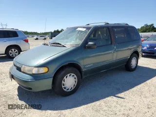 1997 Nissan Quest XE z VIN 4N2DN1114VD843258, wystawiony jako Copart lot #53371105 z przebiegiem 142 815 mil mil oraz Szkoda całkowita • Salvage title. Historia ofert i sprzedaży dostępna na DreamBid. Obrazek 1.