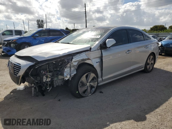 2017 Hyundai Sonata Hybrid Limited with VIN KMHE34L38HA067845, listed as a Copart auction lot 38892253 with 87,285 mi miles. Bid and sale history available at carsss.com. Image 1.