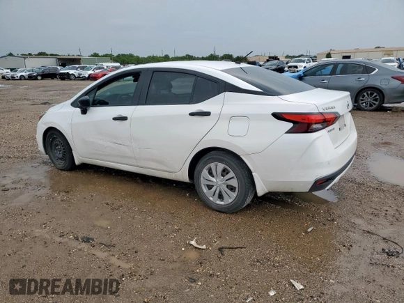 2021 Nissan Versa S with VIN 3N1CN8DVXML895737, listed as a Copart auction lot 60510795 with 47,272 mi miles and Salvage title. Bid and sale history available at DreamBid. Image 2.