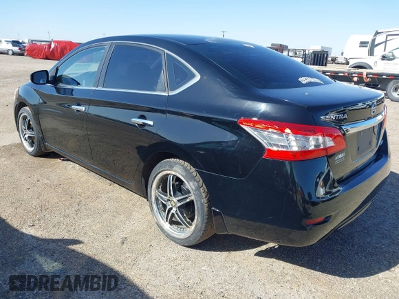 2013 Nissan Sentra SV with VIN 1N4AB7APXDN909073, listed as a IAAI auction lot 41978634 with 177,756 mi miles and . Bid and sale history available at DreamBid. Image 3.