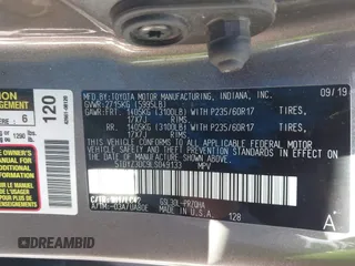2020 Toyota Sienna XLE Auto Access Seat with VIN 5TDYZ3DC9LS049133, listed as a IAAI auction lot 41705488 with 62,216 mi miles. Bid and sale history available at carsss.com. Image 9.