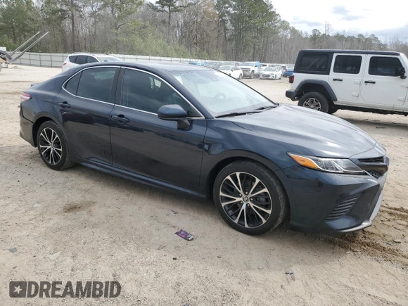 2020 Toyota Camry SE with VIN 4T1G11AK5LU893535, listed as a Copart auction lot 47683695 with 78,976 mi miles and Salvage Title. Bid and sale history available at carsss.com. Image 4.