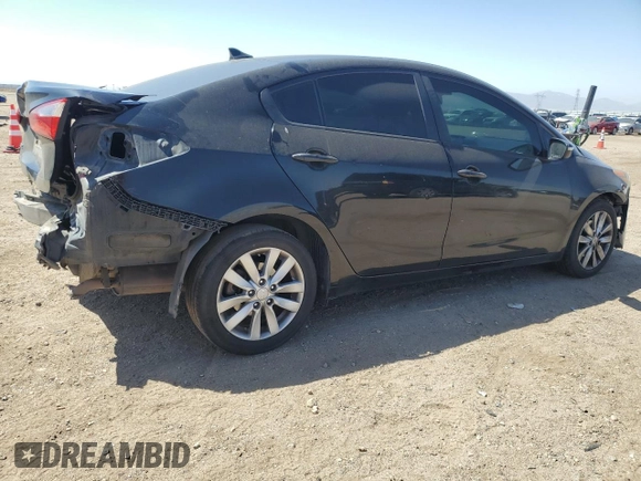 2016 Kia Forte LX with VIN KNAFX4A66G5508452, listed as a Copart auction lot 53158305 with 203,882 mi miles and Salvage Title. Bid and sale history available at carsss.com. Image 3.