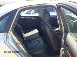 2012 Audi A4 2.0T Premium with VIN WAUAFAFL3CN020533, listed as a IAAI auction lot 42145563 with 112,275 mi miles. Bid and sale history available at carsss.com. Image 8.