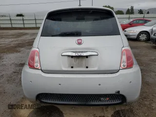 2014 FIAT 500e with VIN 3C3CFFGE8ET172792, listed as a Copart auction lot 43856805 with 0 mi miles and Clean Title. Bid and sale history available at carsss.com. Image 6.