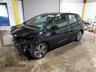 2015 Honda Fit EX z VIN 3HGGK5G84FM733919, wystawiony jako Copart lot #89266455 z przebiegiem Nie podano mil oraz Szkoda całkowita • Salvage title. Historia ofert i sprzedaży dostępna na DreamBid. Obrazek 1.
