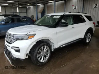 2023 Ford Explorer Limited with VIN 1FMSK8FH2PGB25058, listed as a Copart auction lot 49212935 with 44,051 mi miles and Salvage Title. Bid and sale history available at carsss.com. Image 1.