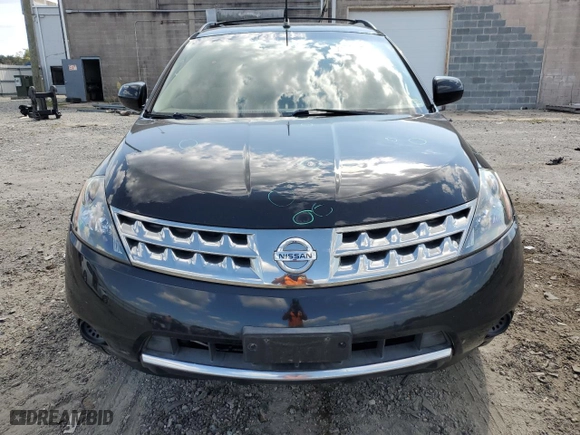 2006 Nissan Murano SE with VIN JN8AZ08WX6W539559, listed as a Copart auction lot 71113684 with 112,775 mi miles and Salvage Title. Bid and sale history available at carsss.com. Image 5.