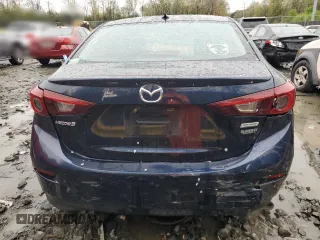 2016 Mazda Mazda3 i Grand Touring with VIN JM1BM1X70G1316203, listed as a Copart auction lot 52067675 with 61,247 mi miles and Salvage Title. Bid and sale history available at carsss.com. Image 6.