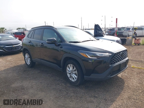 2023 Toyota Corolla Cross LE with VIN 7MUCAAAG3PV067507, listed as a IAAI auction lot 42177142 with 124,772 mi miles and . Bid and sale history available at DreamBid. Image 1.