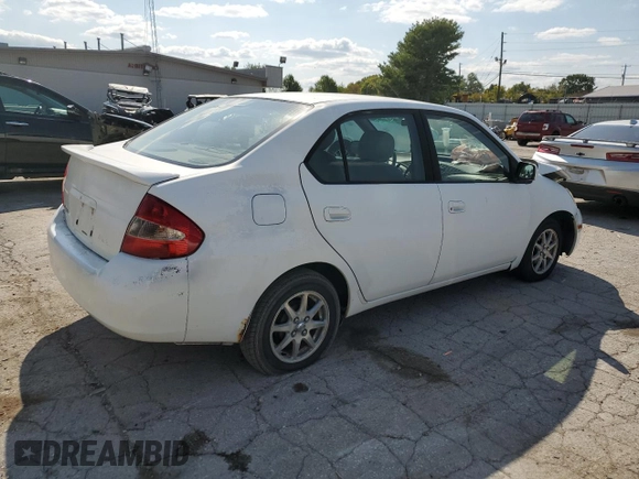 2002 Toyota Prius with VIN JT2BK12UX20061585, listed as a Copart auction lot 71893604 with 201,111 mi miles and Salvage Title. Bid and sale history available at carsss.com. Image 3.