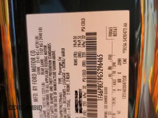 2016 Ford Mustang GT z VIN 1FA6P8CF9G5296465, wystawiony jako Copart lot #58155655 z przebiegiem 22 607 mil mil oraz Szkoda całkowita • Salvage title. Historia ofert i sprzedaży dostępna na DreamBid. Obrazek 13.