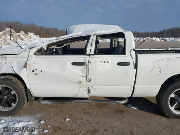2008 Dodge Ram 1500 SLT with VIN 1D7HU18N68S586660, listed as a IAAI auction lot 41234520 with 1 mi miles. Bid and sale history available at carsss.com. Image 15.