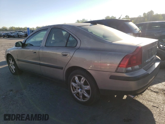 2003 Volvo S60 with VIN YV1RH59HX32256817, listed as a Copart auction lot 74256944 with 148,143 mi miles and Salvage Title. Bid and sale history available at carsss.com. Image 2.