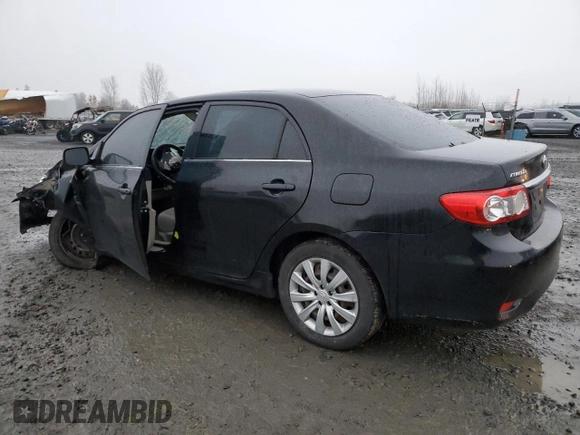 2013 Toyota Corolla L with VIN JTDBU4EE1DJ118342, listed as a Copart auction lot 84919854 with 0 mi miles and Salvage Title. Bid and sale history available at carsss.com. Image 2.