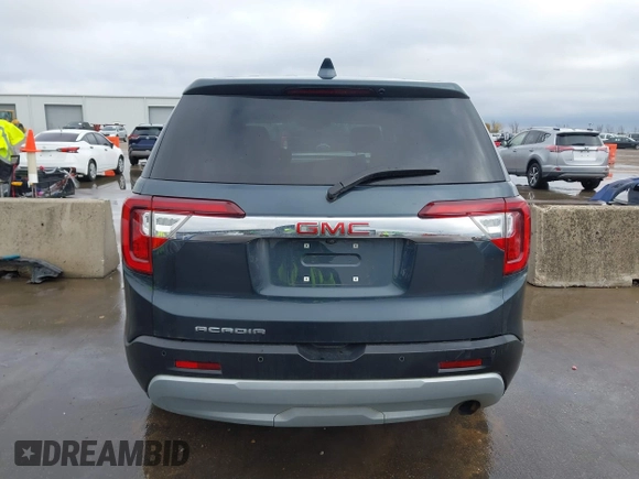 2020 GMC Acadia SLE with VIN 1GKKNKLA2LZ172190, listed as a IAAI auction lot 41113933 with 96,761 mi miles and . Bid and sale history available at carsss.com. Image 16.