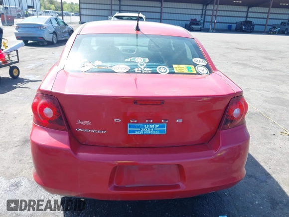 2013 Dodge Avenger SE with VIN 1C3CDZABXDN529054, listed as a IAAI auction lot 41881632 with 179,519 mi miles and . Bid and sale history available at DreamBid. Image 16.