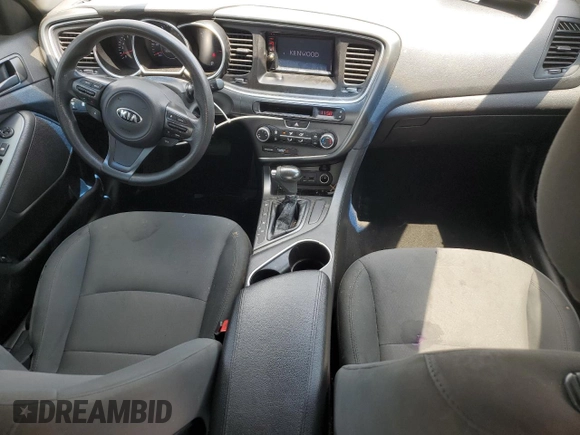 2015 Kia Optima LX with VIN 5XXGM4A71FG382276, listed as a Copart auction lot 65351315 with 209,667 mi miles and Salvage title. Bid and sale history available at DreamBid. Image 8.