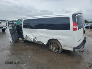 2020 Chevrolet Express Passenger LT with VIN 1GAZGPFG5L1188604, listed as a Copart auction lot 56283275 with 103,635 mi miles and Salvage title. Bid and sale history available at DreamBid. Image 2.