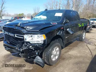 2019 Ram 2500 Big Horn with VIN 3C6UR5DJ7KG698782, listed as a IAAI auction lot 41661621 with 58,064 mi miles. Bid and sale history available at carsss.com. Image 2.