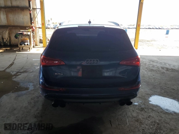 2016 Audi SQ5 with VIN WA1VCBFP9GA014751, listed as a Copart auction lot 48261565 with 98,970 mi miles and Salvage Title. Bid and sale history available at DreamBid. Image 6.