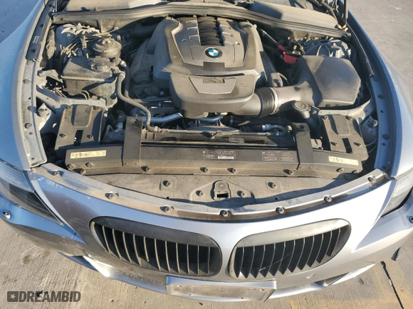 2007 BMW 6 Series 650i with VIN WBAEH13577CR51801, listed as a Copart auction lot 80057014 with 0 mi miles and Clean Title. Bid and sale history available at carsss.com. Image 11.