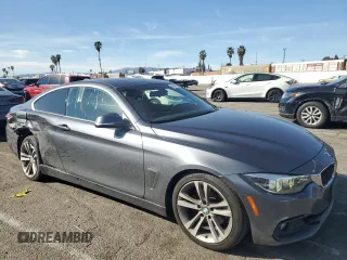 2018 BMW 4 Series 430i with VIN WBA4W3C56JAE99570, listed as a Copart auction lot 46497195 with 82,259 mi miles and Salvage Title. Bid and sale history available at DreamBid. Image 4.