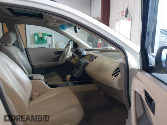 2003 Nissan Murano SL with VIN JN8AZ08W13W214133, listed as a IAAI auction lot 42057504 with 163,751 mi miles and . Bid and sale history available at DreamBid. Image 5.