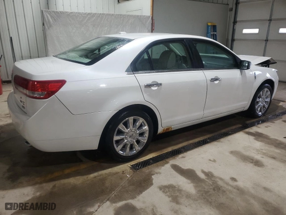 2010 Lincoln MKZ with VIN 3LNHL2JC3AR754506, listed as a Copart auction lot 45549165 with 147,541 mi miles and Salvage Title. Bid and sale history available at carsss.com. Image 3.