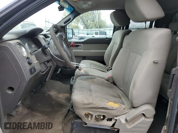 2009 Ford F-150 STX with VIN 1FTRX14849FB10391, listed as a Copart auction lot 51786125 with 263,228 mi miles and Salvage Title. Bid and sale history available at carsss.com. Image 7.