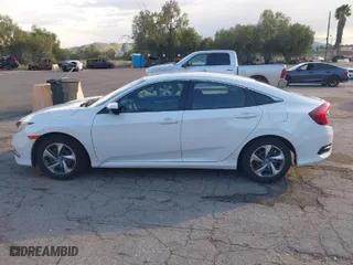 2019 Honda Civic Sedan LX with VIN 2HGFC2F67KH506515, listed as a IAAI auction lot 41755585 with 87,528 mi miles. Bid and sale history available at carsss.com. Image 14.