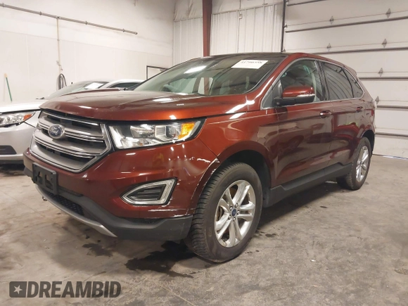 2015 Ford Edge SEL with VIN 2FMTK4J86FBC16473, listed as a IAAI auction lot 41700358 with 146,526 mi miles. Bid and sale history available at carsss.com. Image 22.
